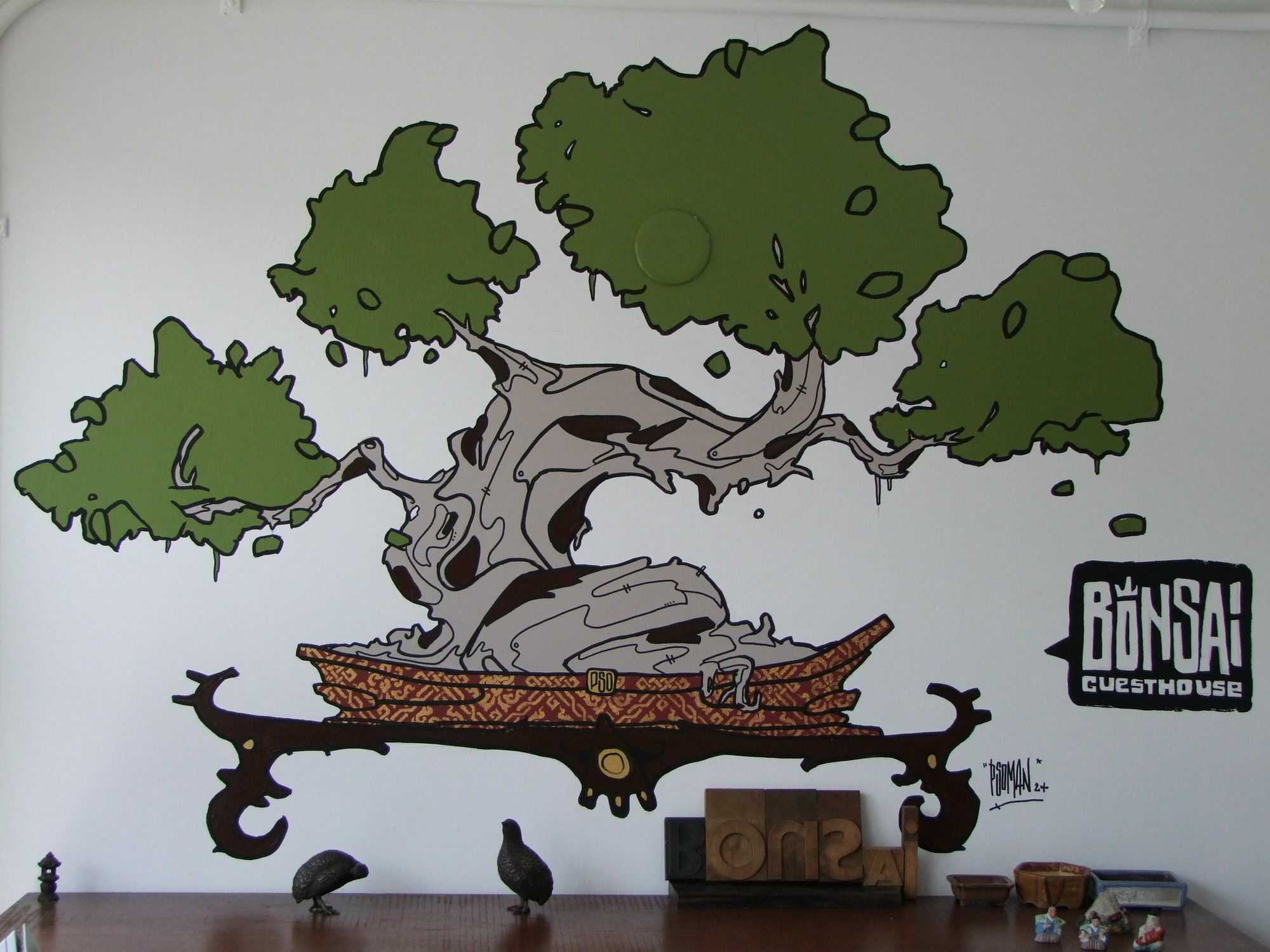 Bonsai Guest House Osaka Exterior foto